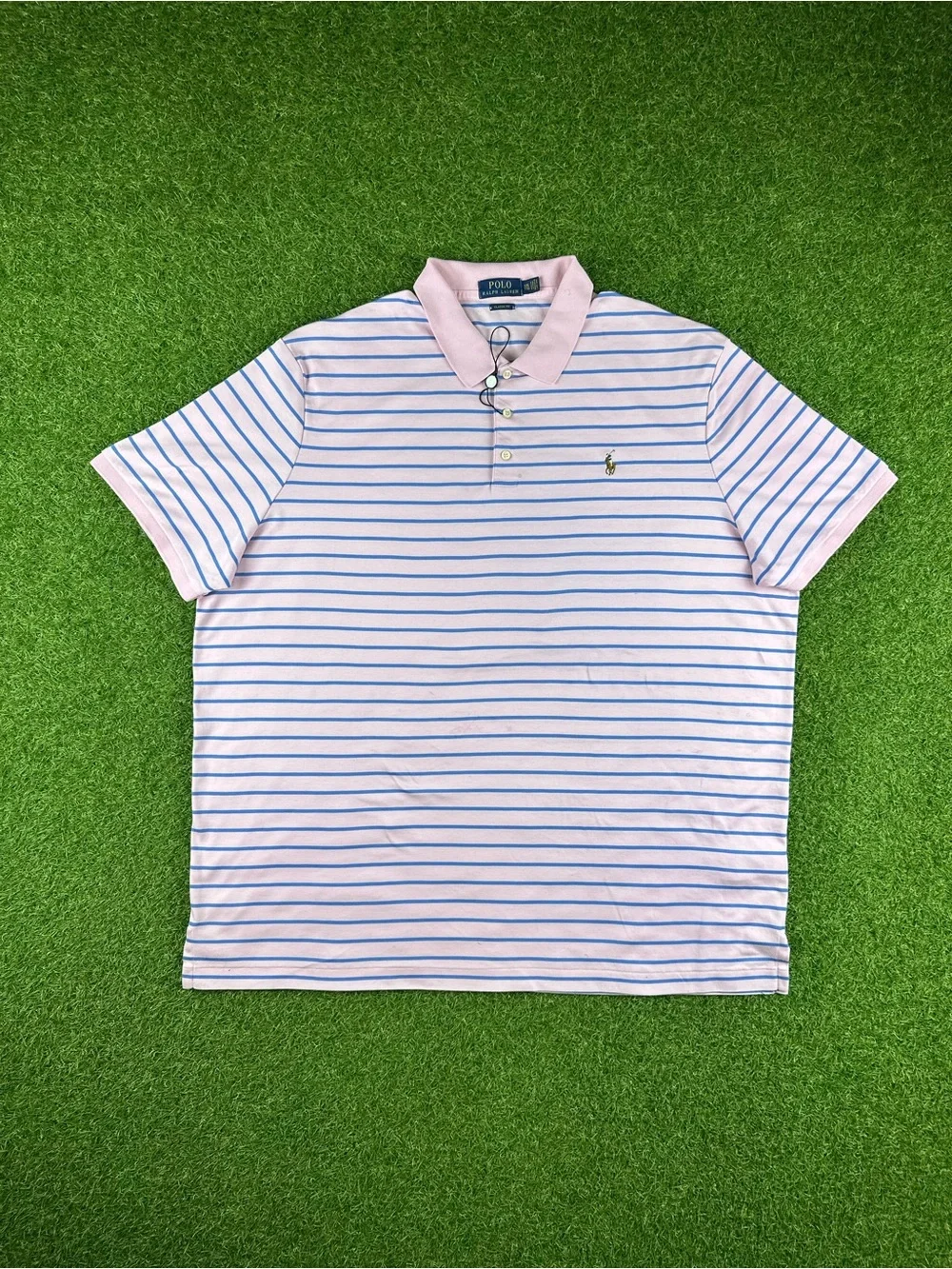 Polo Ralph Lauren Classic-Fit Striped Soft Cotton Polo Shirt